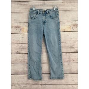 FatFace Sway Capri Jeans Womens US6/UK10 Blue Light Wash Denim